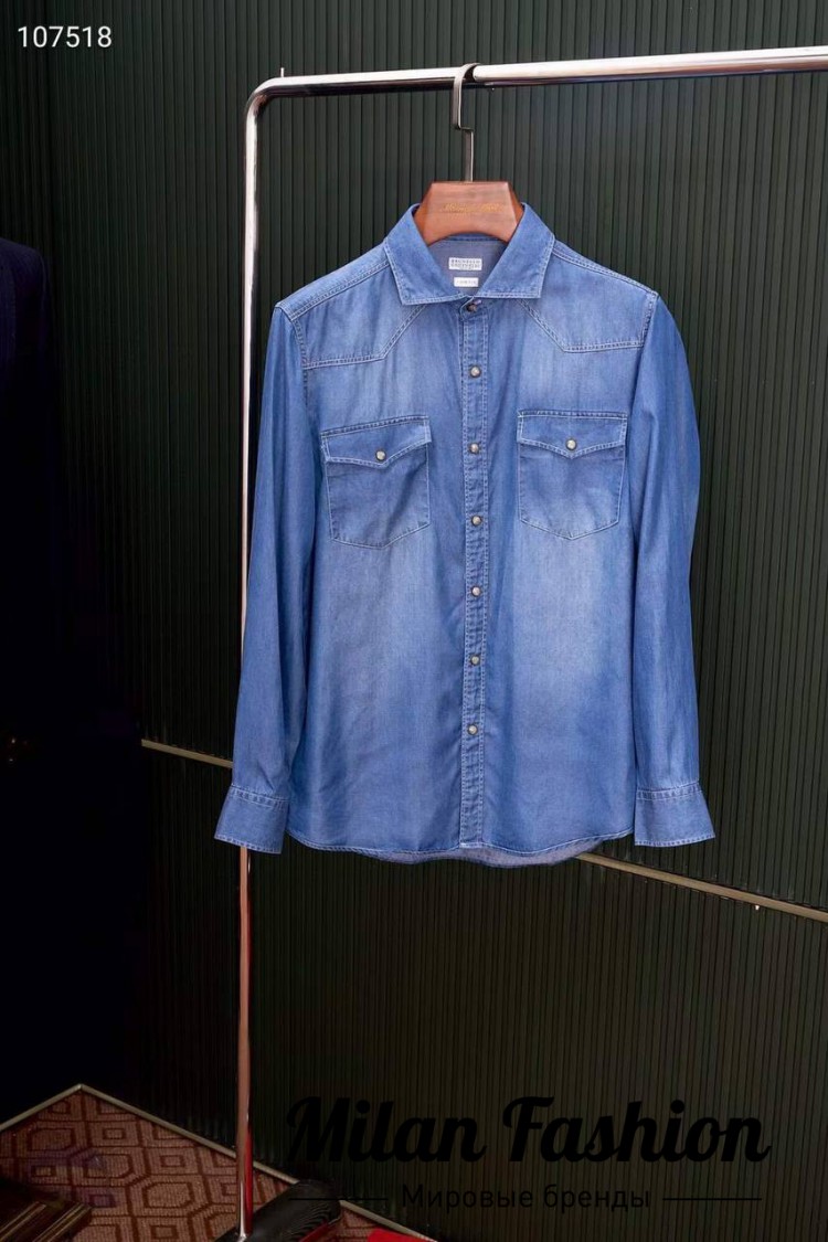 Рубашка  Brunello Cucinelli V33780. Вид 1