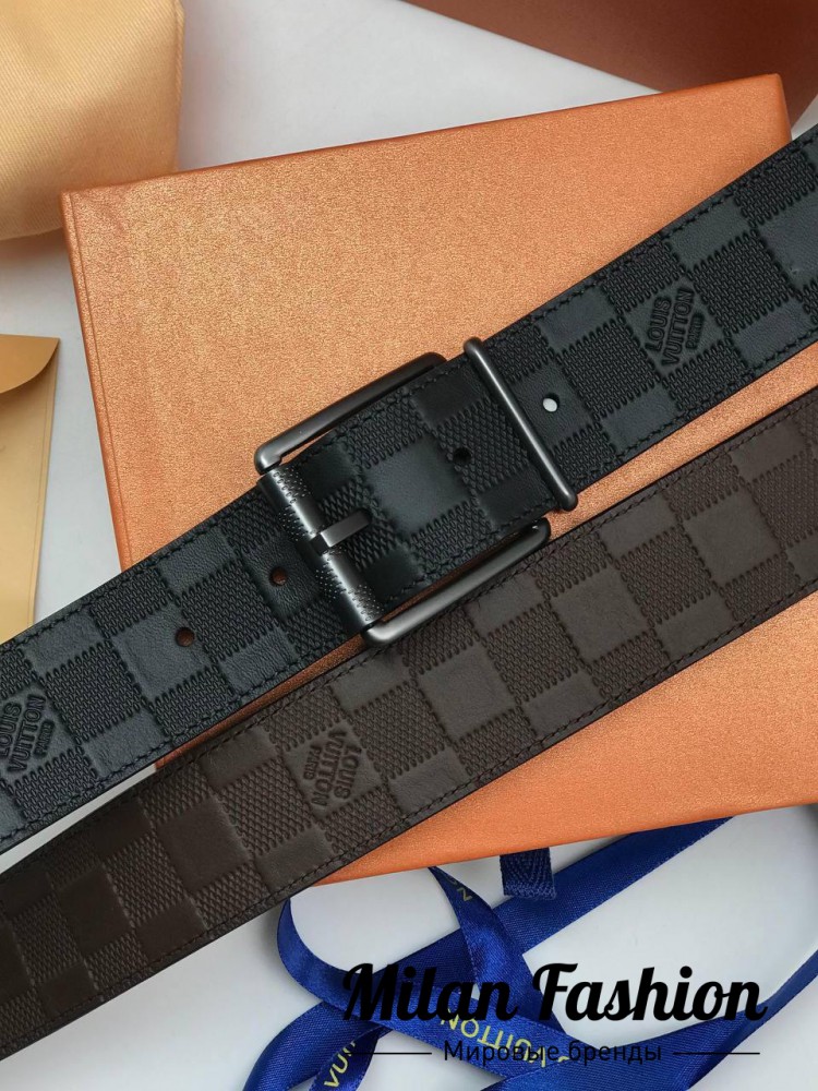 Двусторонний ремень Louis Vuitton gg1578. Вид 15