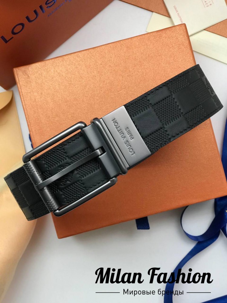 Двусторонний ремень Louis Vuitton gg1578. Вид 12
