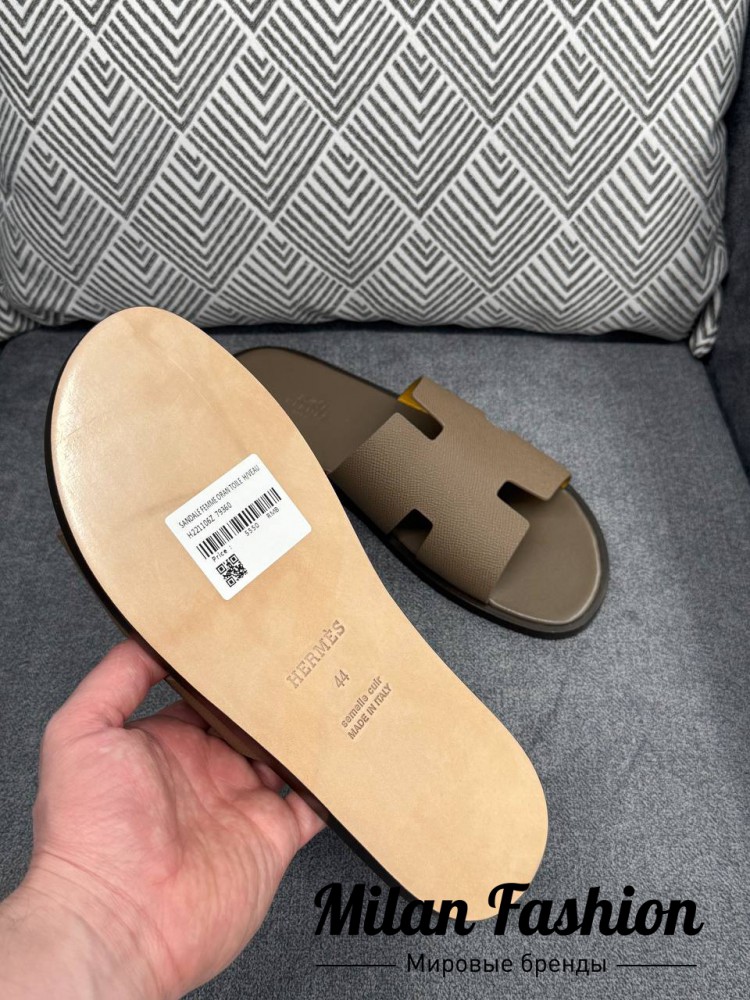Шлепанцы  Hermes V52314. Вид 2