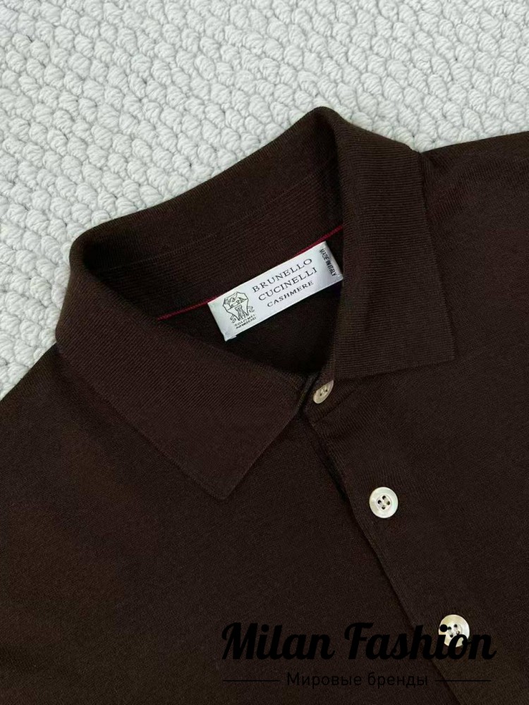 Поло  Brunello Cucinelli V52361. Вид 5