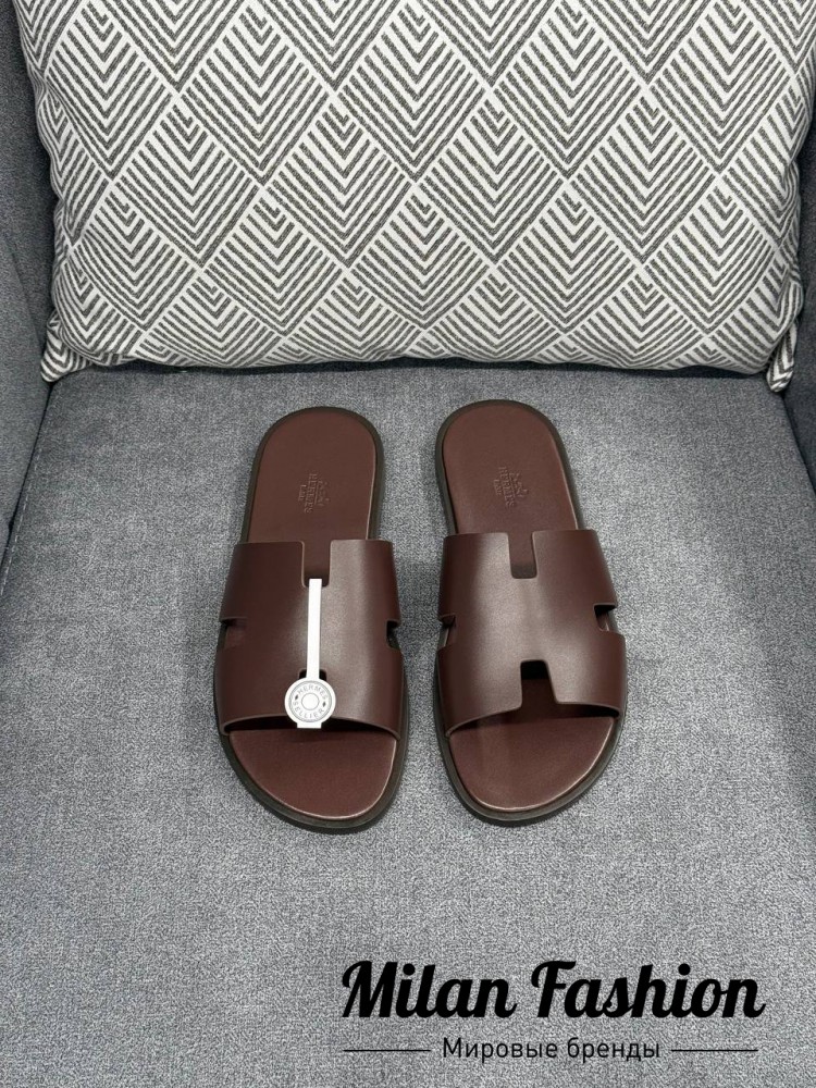Шлепанцы  Hermes V52315. Вид 4