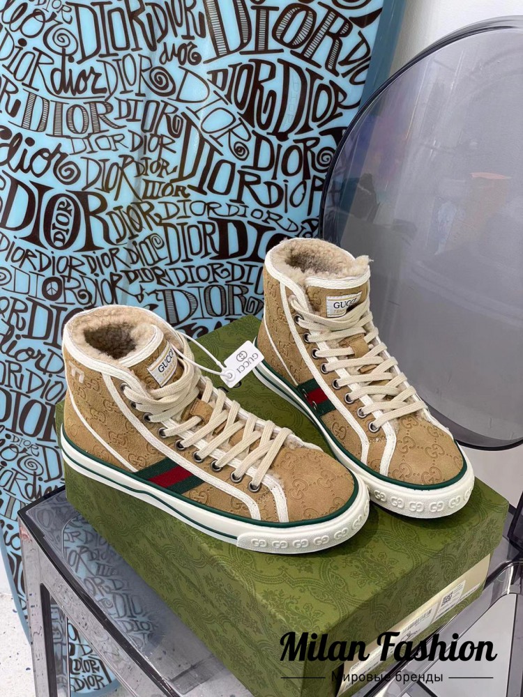 Высокие кеды  Gucci V10908. Вид 6