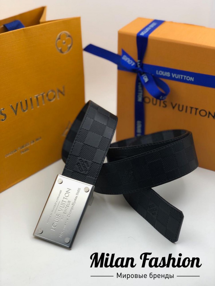 Двусторонний ремень Louis Vuitton bb1084. Вид 1