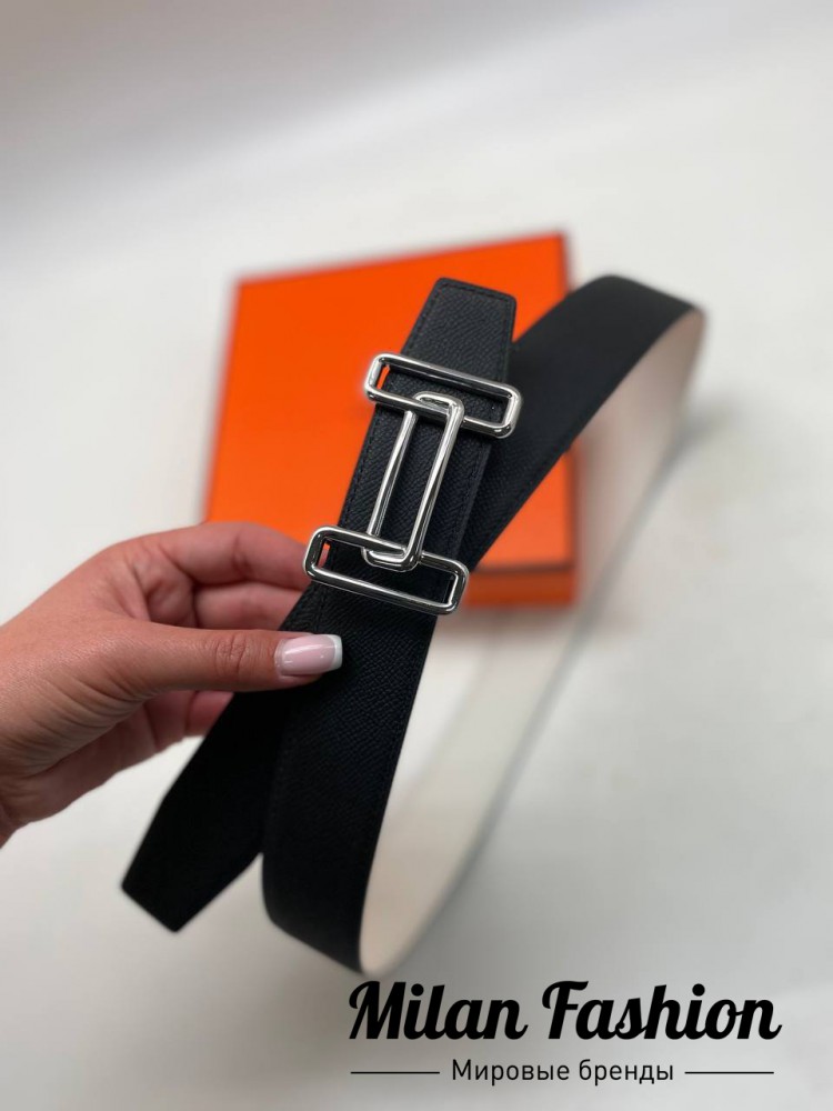 Двусторонний ремень Hermes ss-103. Вид 3