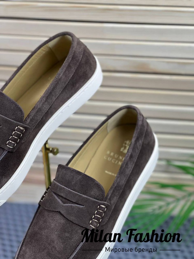 Слипоны  Brunello Cucinelli V13551. Вид 2