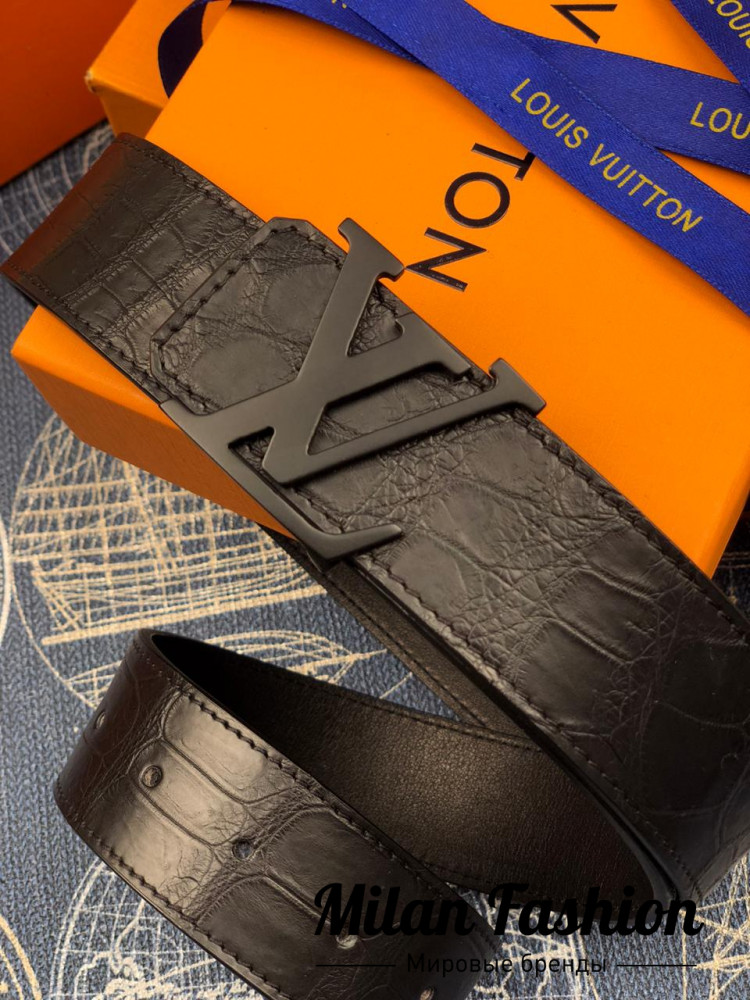 Мужской ремень Louis Vuitton gg1589. Вид 4
