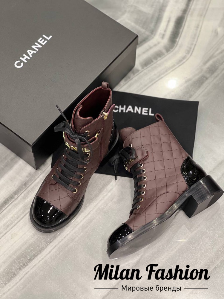Ботинки Chanel V40610. Вид 1