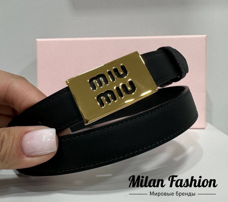 Ремень Miu Miu V33590. Вид 2