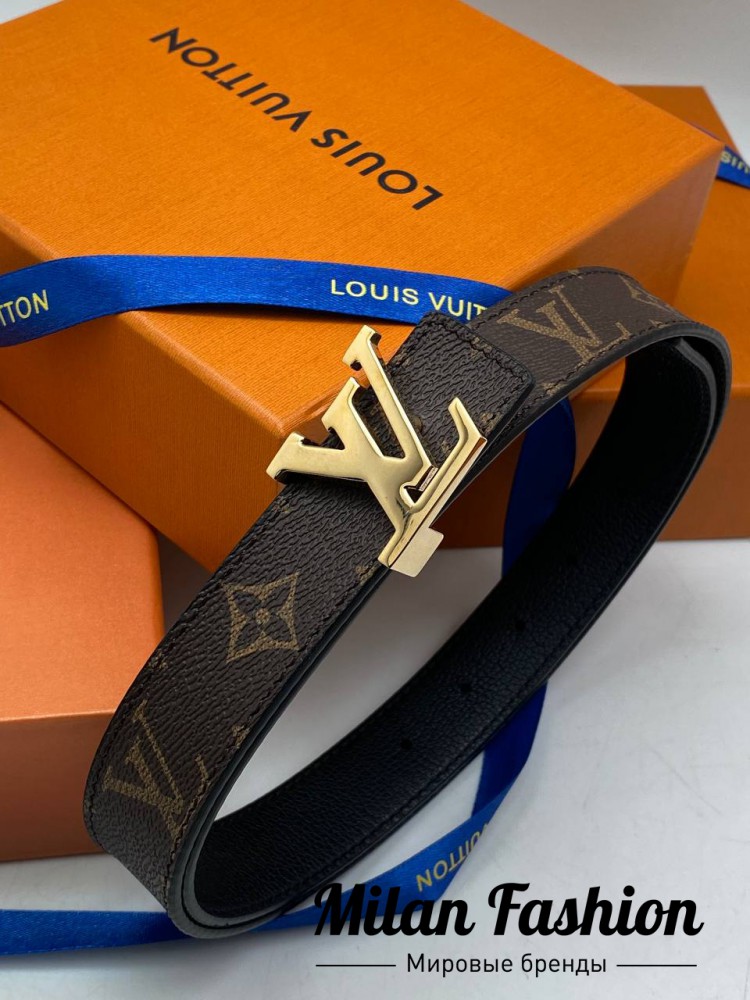 Ремень двусторонний  Louis Vuitton V10793. Вид 1