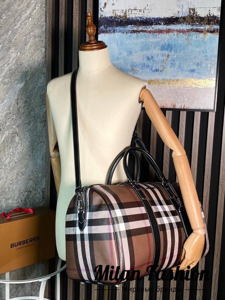 Дорожная сумка Burberry gg1288. Вид 8