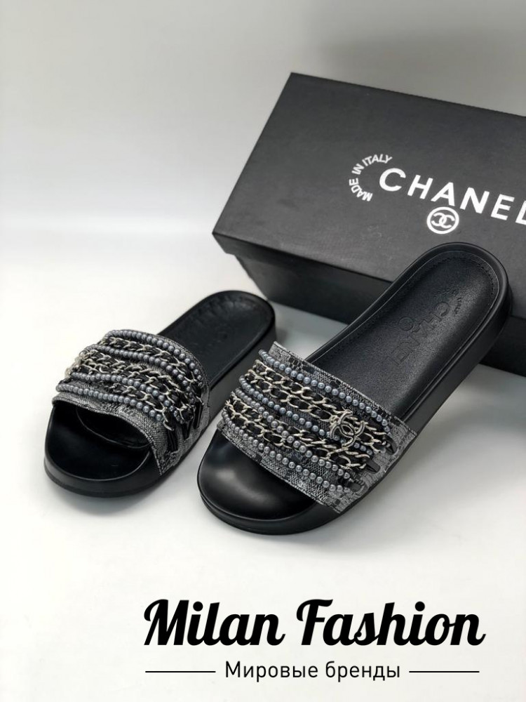 Шлепки Chanel V3162. Вид 1