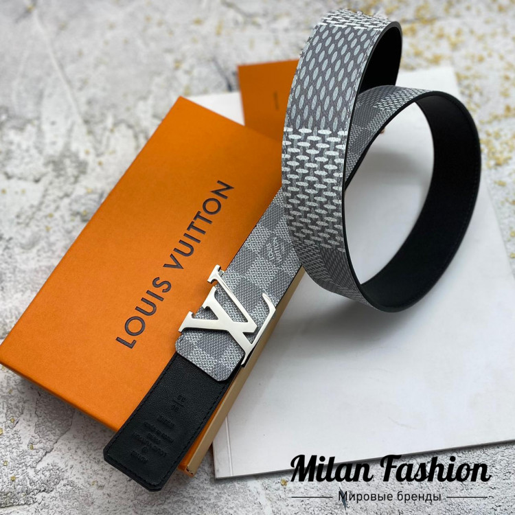 Ремень  двухсторонний Louis Vuitton gg1588. Вид 1