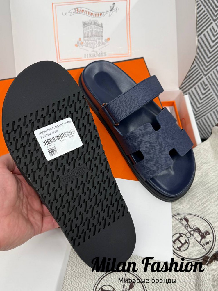 Шлепанцы  Hermes V52564. Вид 2