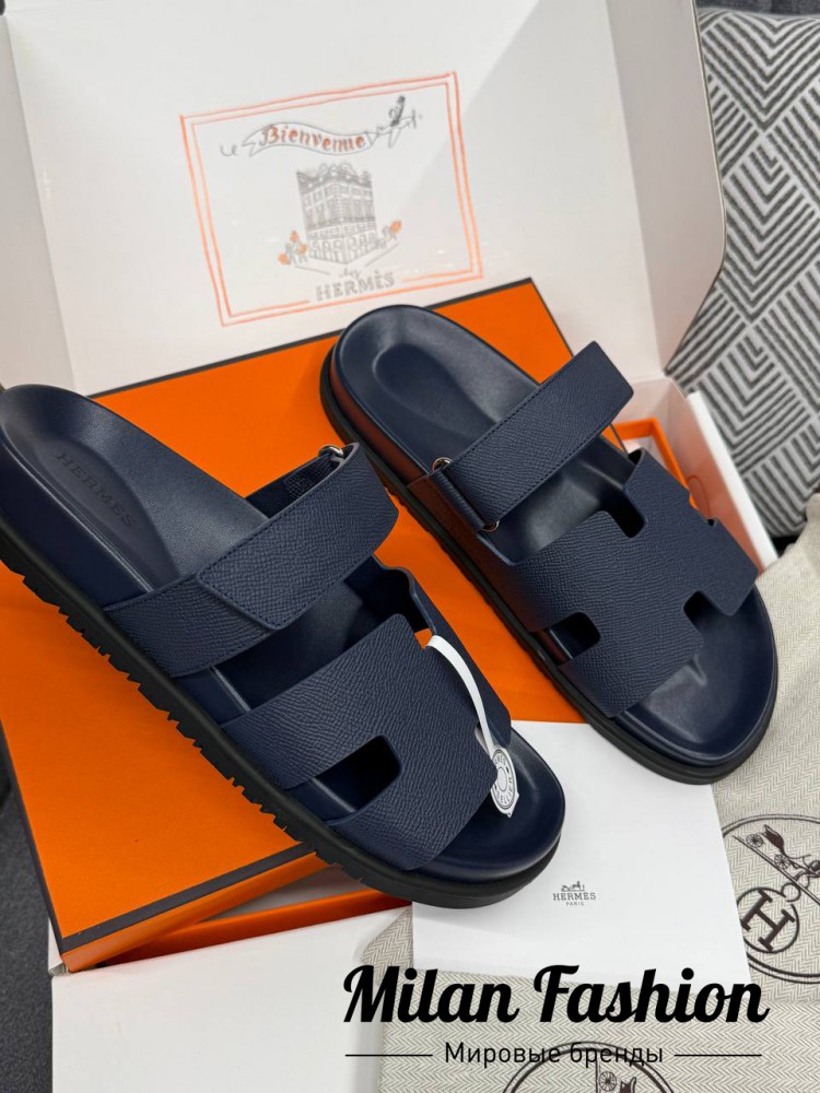 Шлепанцы  Hermes V52564. Вид 3
