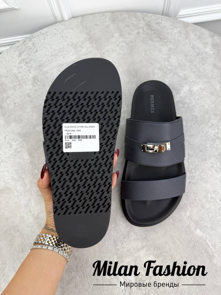 Шлепанцы  Hermes V253009. Вид 3