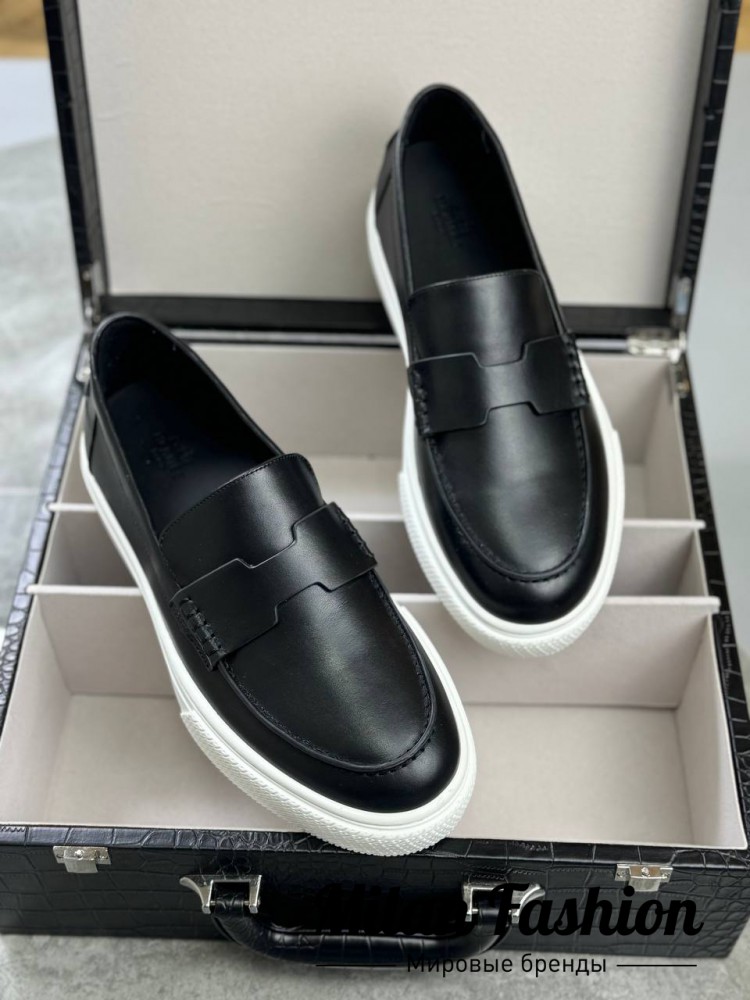 Слипоны  Hermes V33600. Вид 3