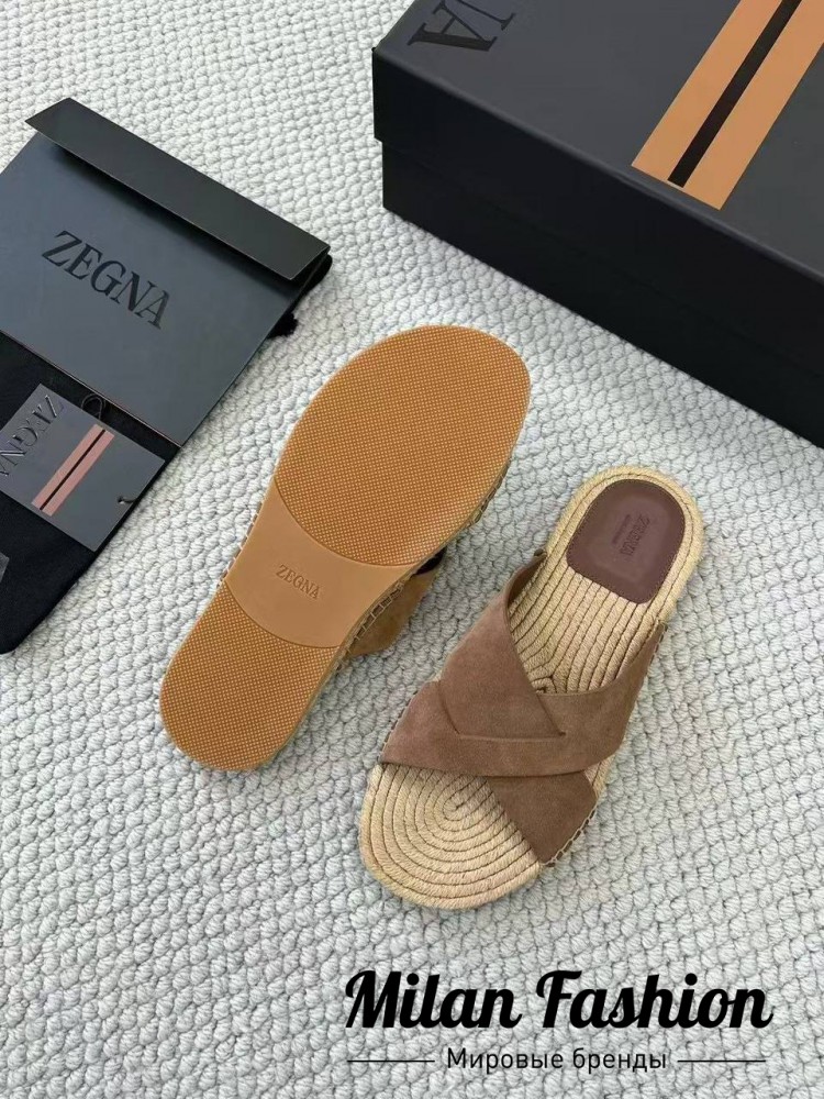 Шлепанцы  ZEGNA V52325. Вид 2
