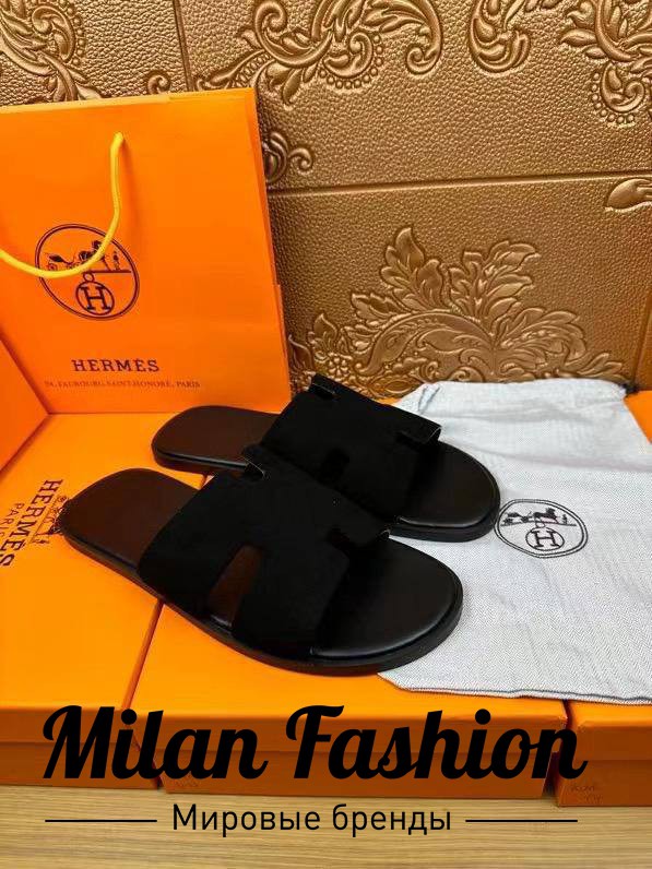 Шлепанцы  Hermes V52355. Вид 1