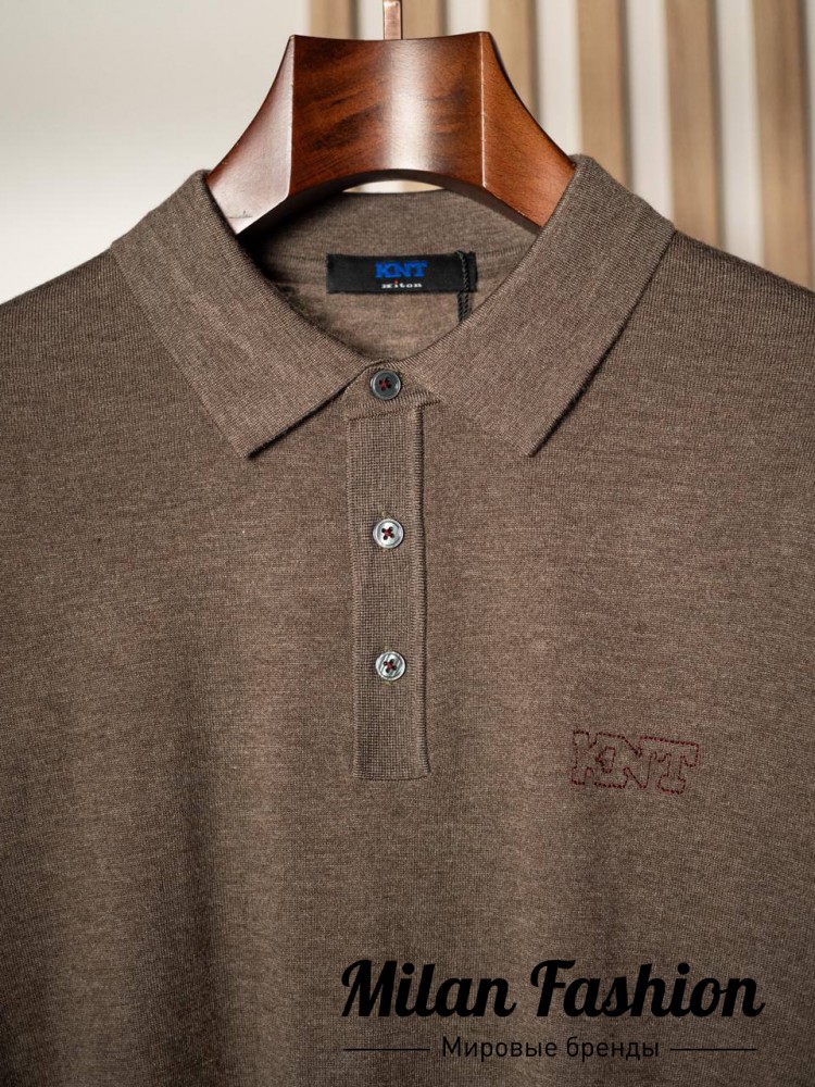 Поло  Kiton V33648. Вид 3