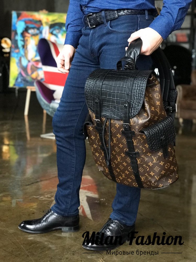 Рюкзак Christopher  Louis Vuitton kf1213. Вид 4