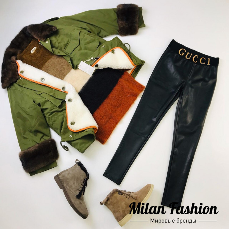 Парка с мехом Gucci an-0194. Вид 3