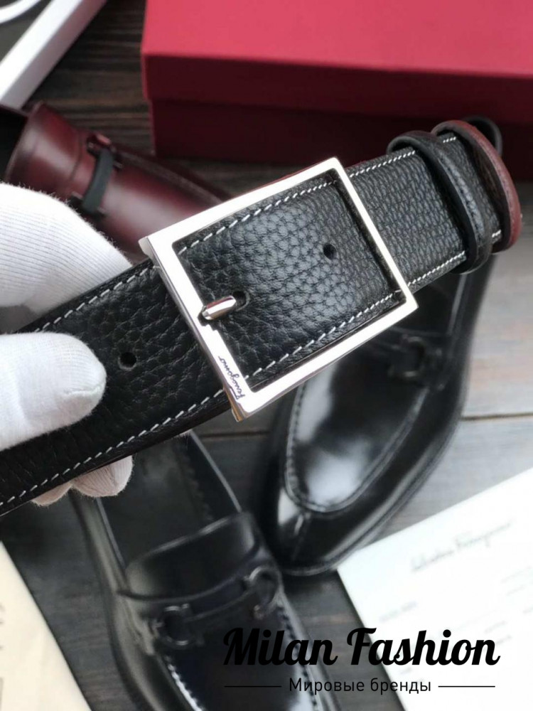 Двусторонний ремень Salvatore Ferragamo bb1203. Вид 2