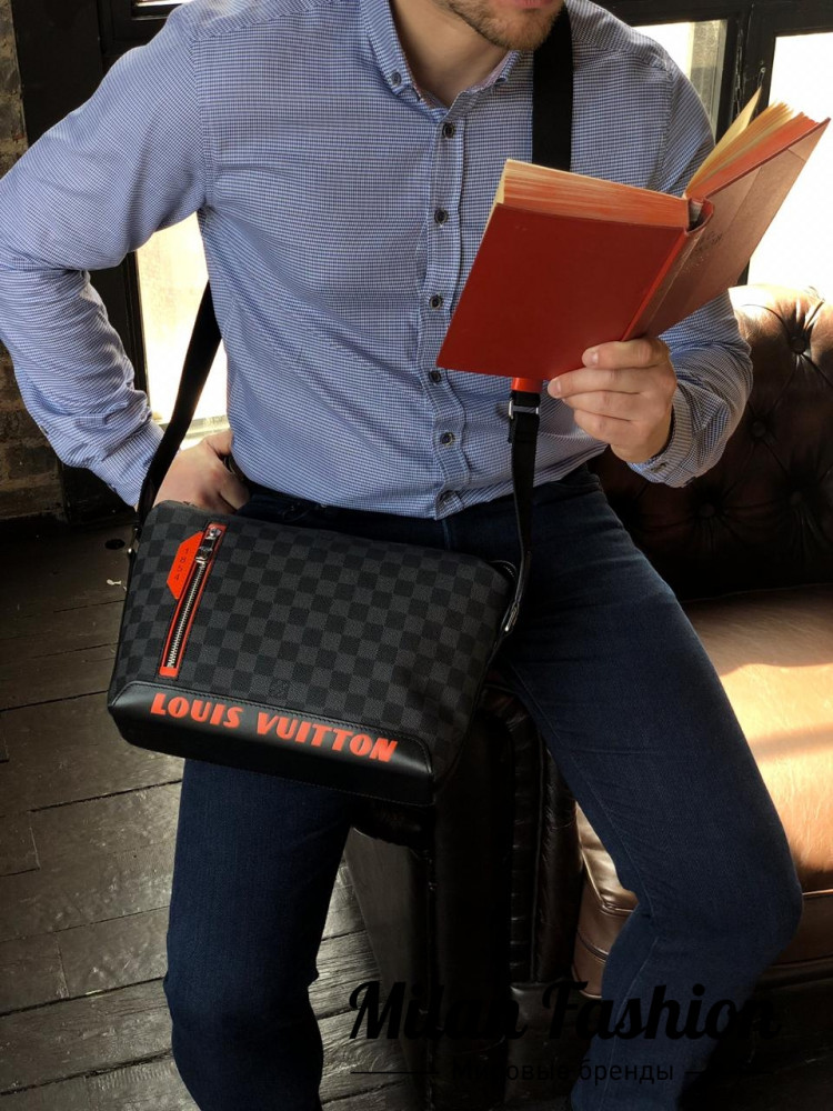 Сумка- мессенджер  Louis Vuitton gg1439. Вид 2