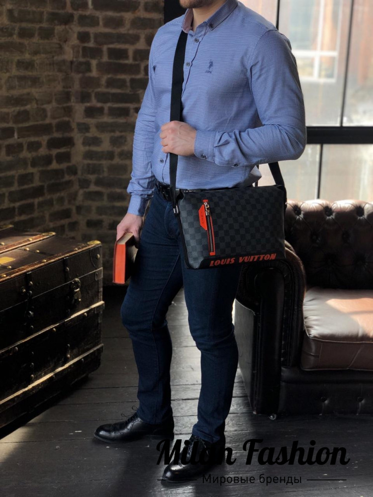 Сумка- мессенджер  Louis Vuitton gg1439. Вид 3