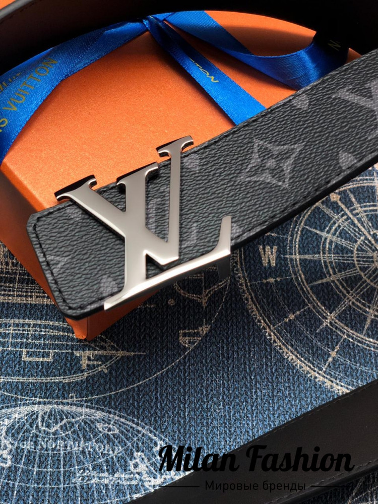 Мужской ремень Louis Vuitton gg1574. Вид 3