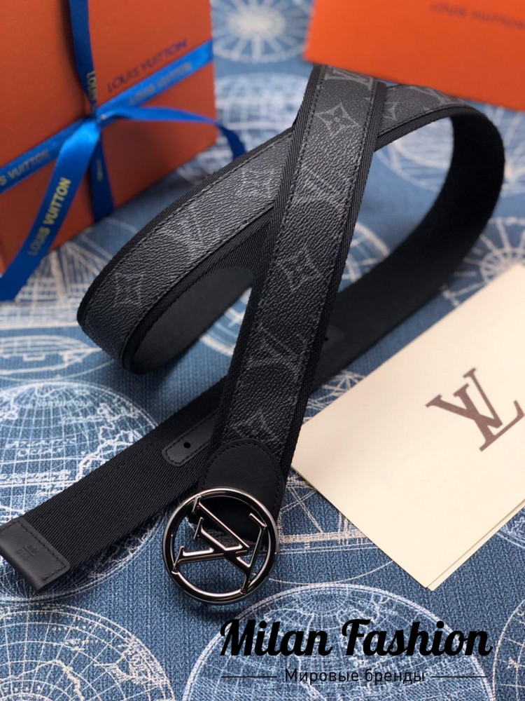Стильный ремень  Louis Vuitton gg1577. Вид 1