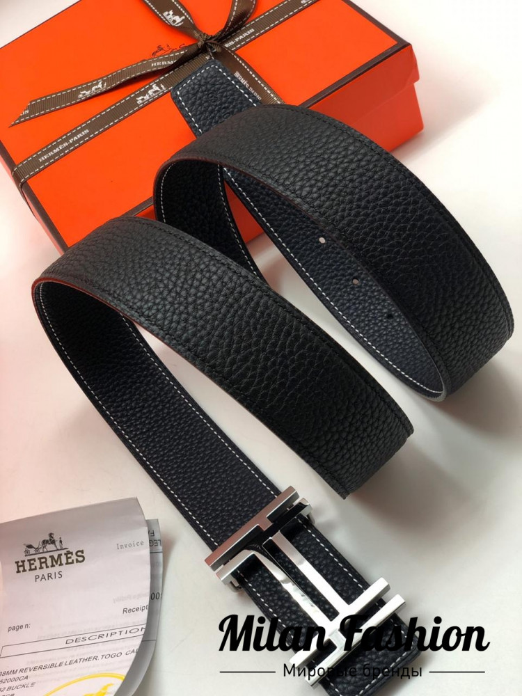Двусторонний ремень Hermes ss-100. Вид 3