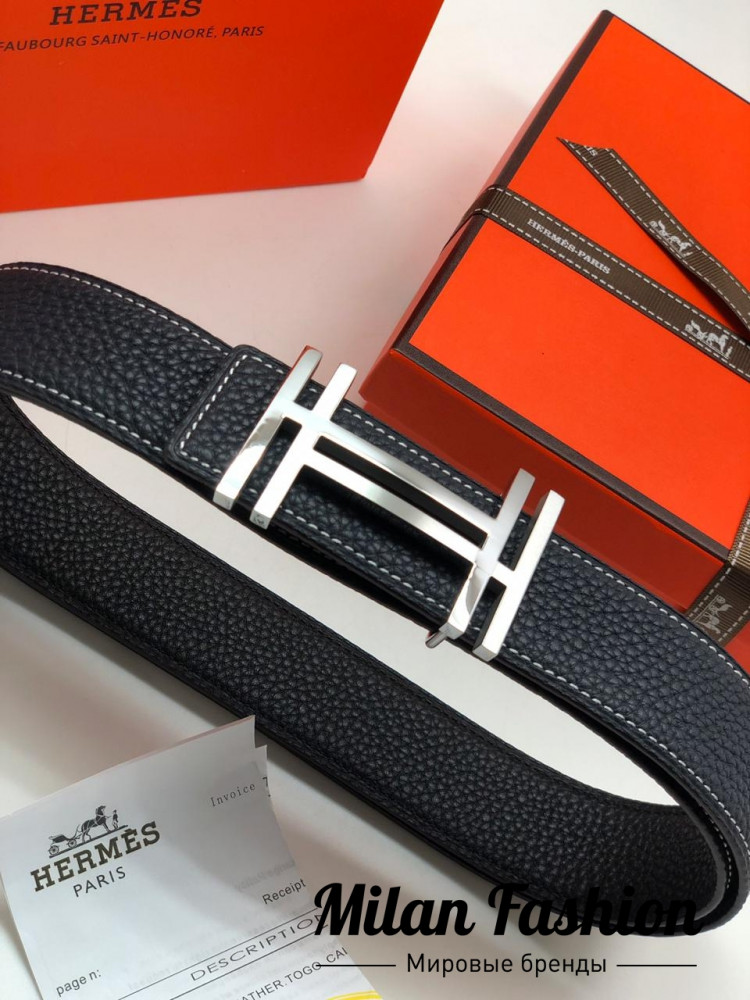 Двусторонний ремень Hermes ss-100. Вид 4