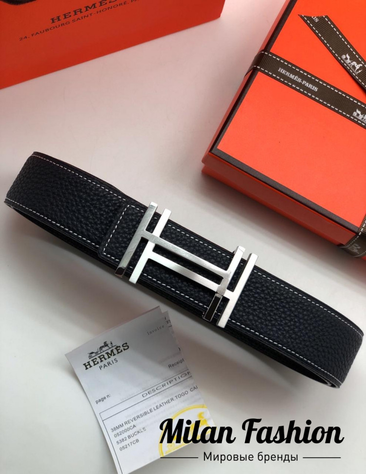 Двусторонний ремень Hermes ss-100. Вид 1