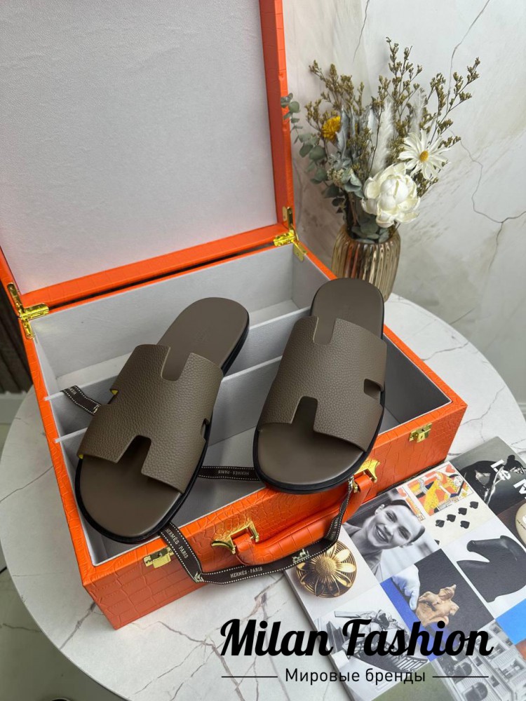 Шлепанцы  Hermes V52416. Вид 5