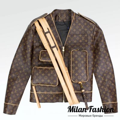 Куртка кожаная Louis Vuitton #v1134