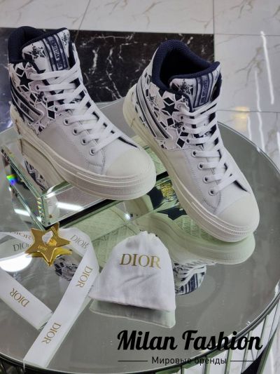Высокие кеды  Christian Dior #V11077
