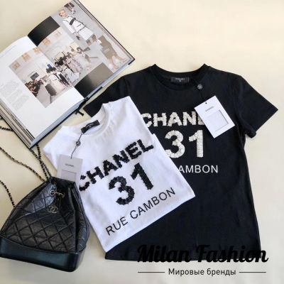 Футболка  Chanel #v2144