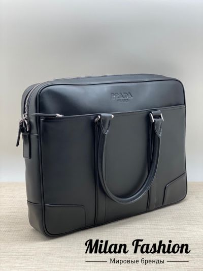 Кожаный портфель Prada #gg1443