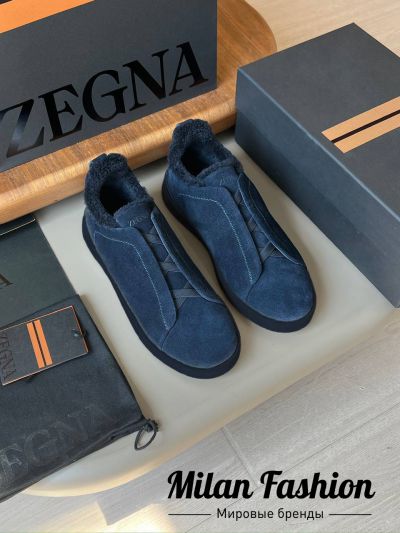 Кроссовки на меху  ZEGNA #V33695