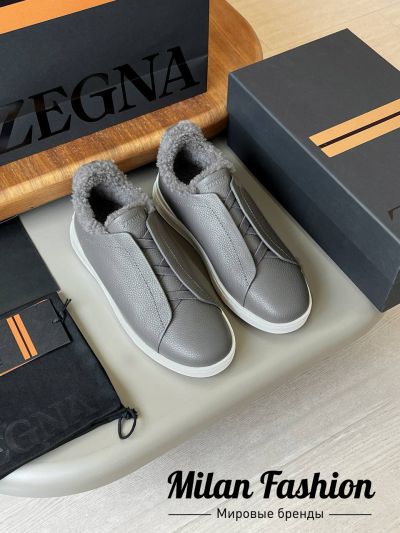 Кроссовки на меху  ZEGNA #V33692