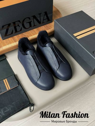 Кроссовки на меху  ZEGNA #V33688