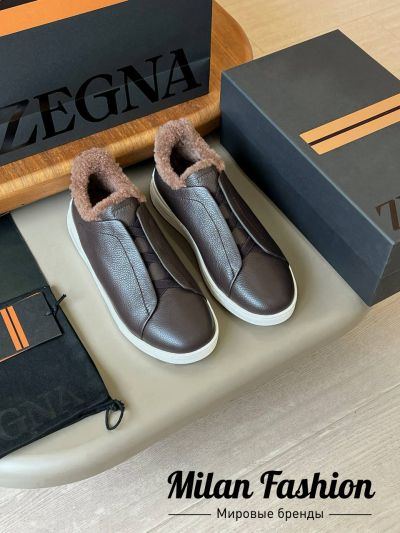 Кроссовки на меху  ZEGNA #V33687