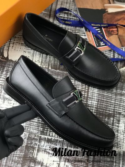 Лоферы мужские  Louis Vuitton #kf1130