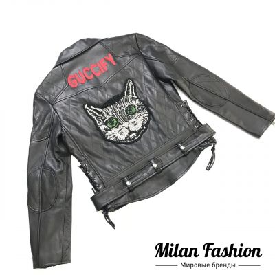 Кожаная куртка Gucci #an-0279