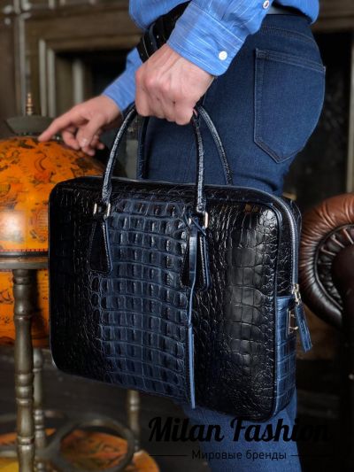 Кожаный  портфель  Prada #gg1444